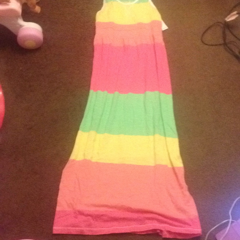 Girls Colorful Maxi Dress